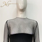black rhinestone dress for evening